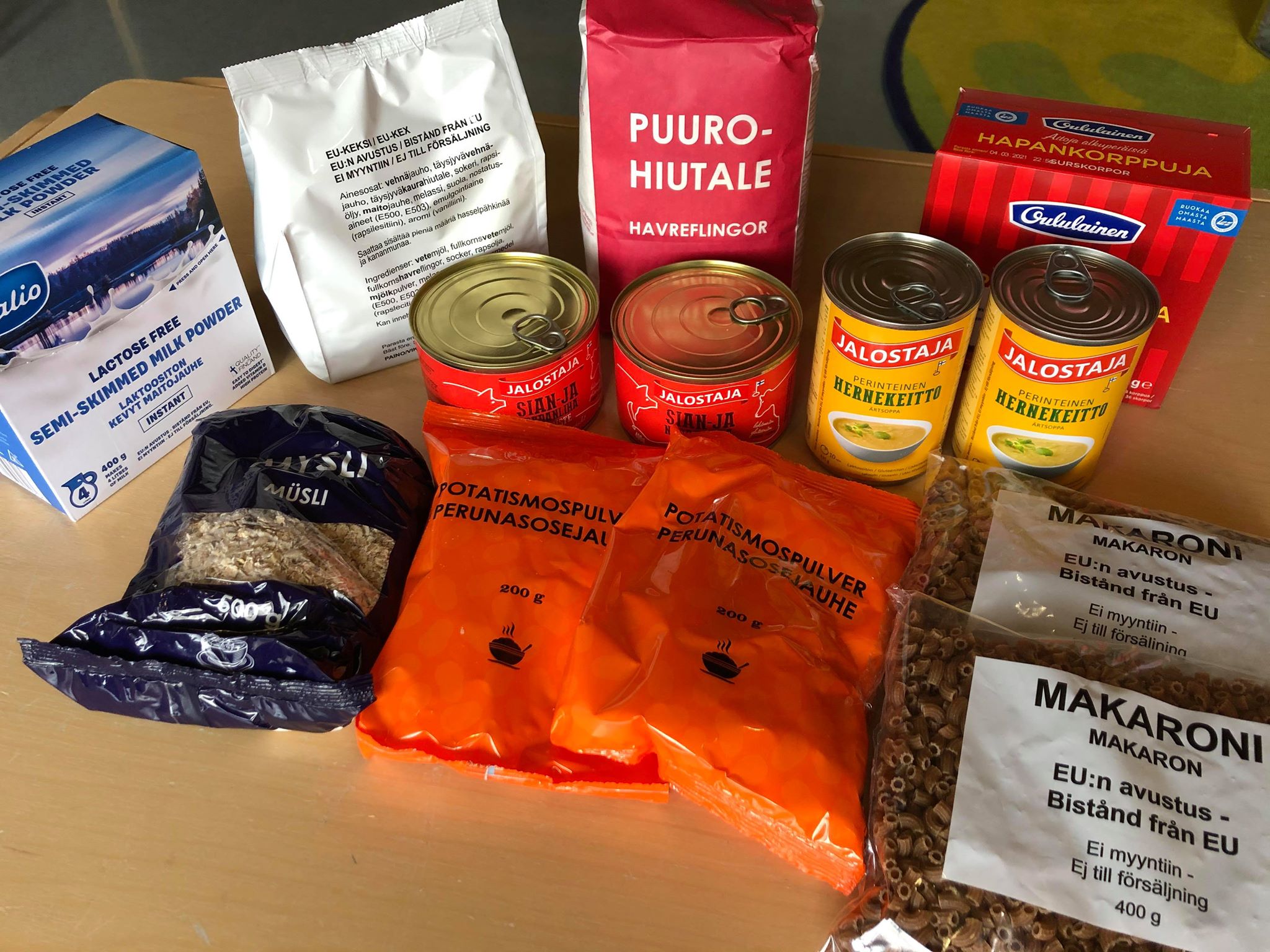 EU-ruokia